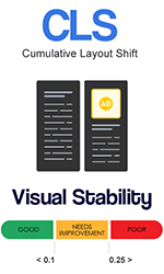 CLS: Cumulative Layout Shift - Visual Stability